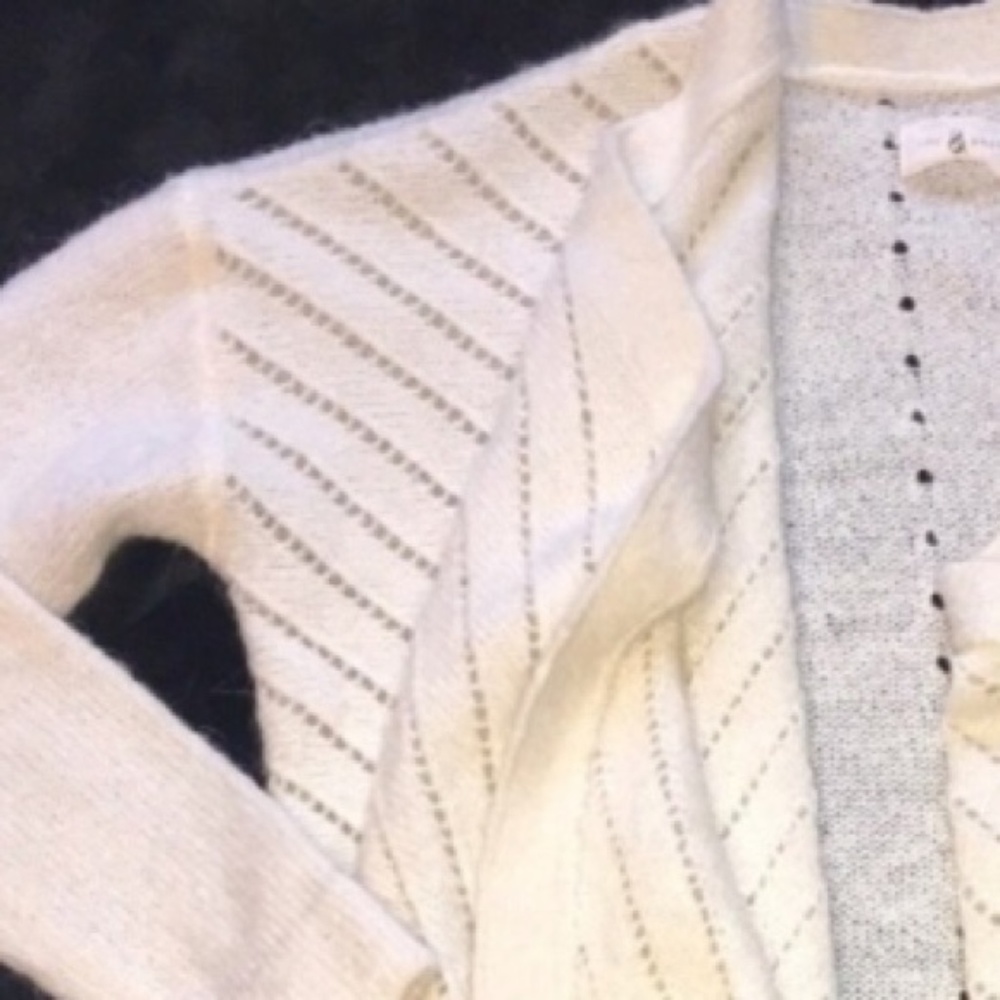 💼 DONATED 🖋️ Wool Waterfall Cardigan - Picture 3 of 4